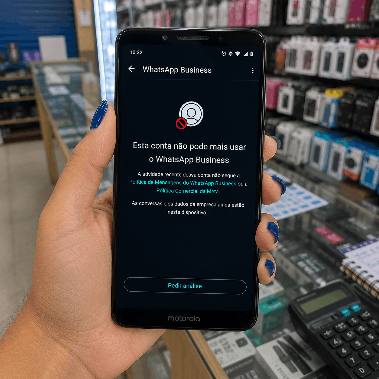 WhatsApp Business banido 6